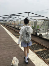 Star String Hood Backpack (2c)