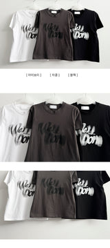Well グラデーション半袖Tシャツ