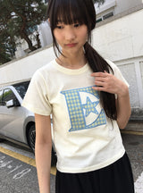 ギルティパッチコットン半袖Tシャツ