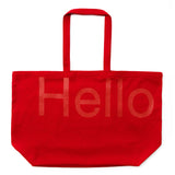 Big tote bag - Red