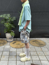  Heavy Cotton Soul Graphic T-Shirt (Tenta Tumble & Bio Washed) 2 Sizes - Vintage blue