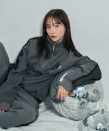 UNISEX デニムライン裏起毛スウェット