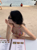 Ratchata Flower Smoke Bikini