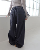 String Belt Set Zuri String Wide Pants