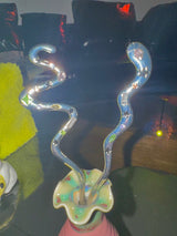 Kitsch cubic snake ornamental hairpin_1