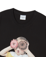 25FW WOMAN ADLV BABY FACE DONUTS 1 SHORT SLEEVE T-SHIRT