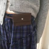 Tooit Suede Belt Bag