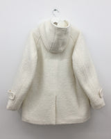 [MD Pick]ファインウールフーデッドハーフコート (2color)