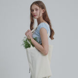 Puff U-neck T-shirt (Blue)