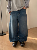 シャンドップ ワイド デニム パンツ