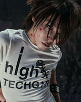 "BBY TECHG1RL" Tシャツ