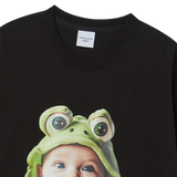 25SS ベイビーフェイスフロッグベイビースリーブTシャツ ブラック