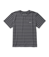 フロスト ストライプ システム Tシャツ(Charcoal)