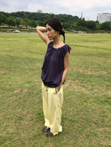 Park Wood String Pants (3color)