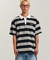 939 SMALL LOGO POLO T-SHIRTS (NAVY/GRAY)