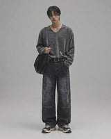 (UNISEX) ブリン V-ネックニット 26SS-012