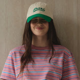 Parc Color block Ball Cap_Green