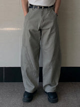 Taya Incised Cotton Pants