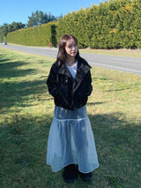 Swan Golji Frill Banding Pants (3c)