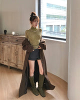 twin dot see-through layer TOP