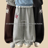 ロゼスターエンブロイダリーストリングワイドパンツ