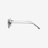 Knouun Round titanium glasses CODE. 103. B Black