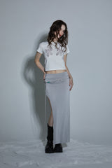CUBIC RIBBON T-SHIRT