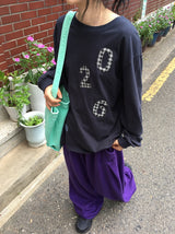 26FW★ [BAONHAUS] Haydin Patch Over Long Sleeve Tee