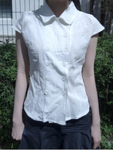 double button shirt