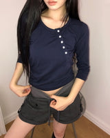 ワイプンシャーリング7スリーブTシャツ