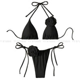  Black rose bikini