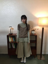 マフフリルTシャツ