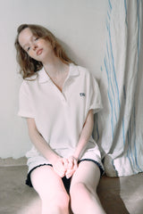 T/TロゴTAN pk Tシャツ(white)