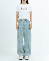 Yakgwa, SUIT, Korean Knot T-Shirt - White(UNISEX)