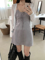 Soy V-neck see-through cardigan (4 colors)