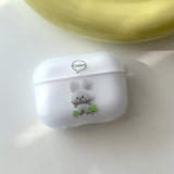 ラッキーキャット&ラビット AirPods ケース_matt
