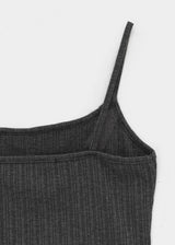 [MADE] Fluffy Layered Ribbed Sleeveless Top (Set Available)