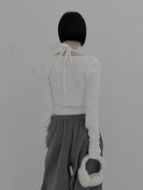 Marsh Fur Halter Neck Sleeveless