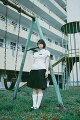カラーオーバーニーソックス (2COLOR)