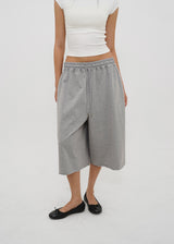 [B-BASIC] Mid-Sweat Cut-Out Bermuda Pants