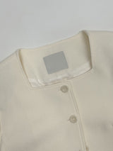 Twill Glass Square Neck