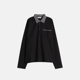 ASCLO チェックカラー ポロTシャツ(2color)