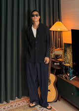 [ VIR Style Original ] China Collar Pleated Jacket 2COLOR