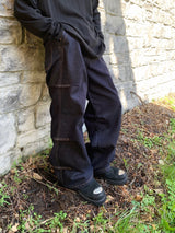 Seti Pintuck Non-Fade Denim Pants