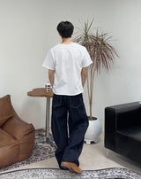 エルトローワイド生デニムパンツ