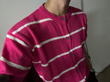 ASCLO Border Summer Short Sleeve Cardigan (5color)