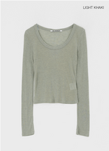 [MADE] Lojan Summer U-Neck Long Sleeve T-shirt