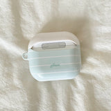 sunday mint dot glossy airpods case