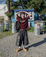 ザビン8パートカーペンターバミューダパンツ
