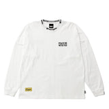 EXAMPLE CURSIVE CIRCLE LOGO BIGCOLLAR L/S TEE